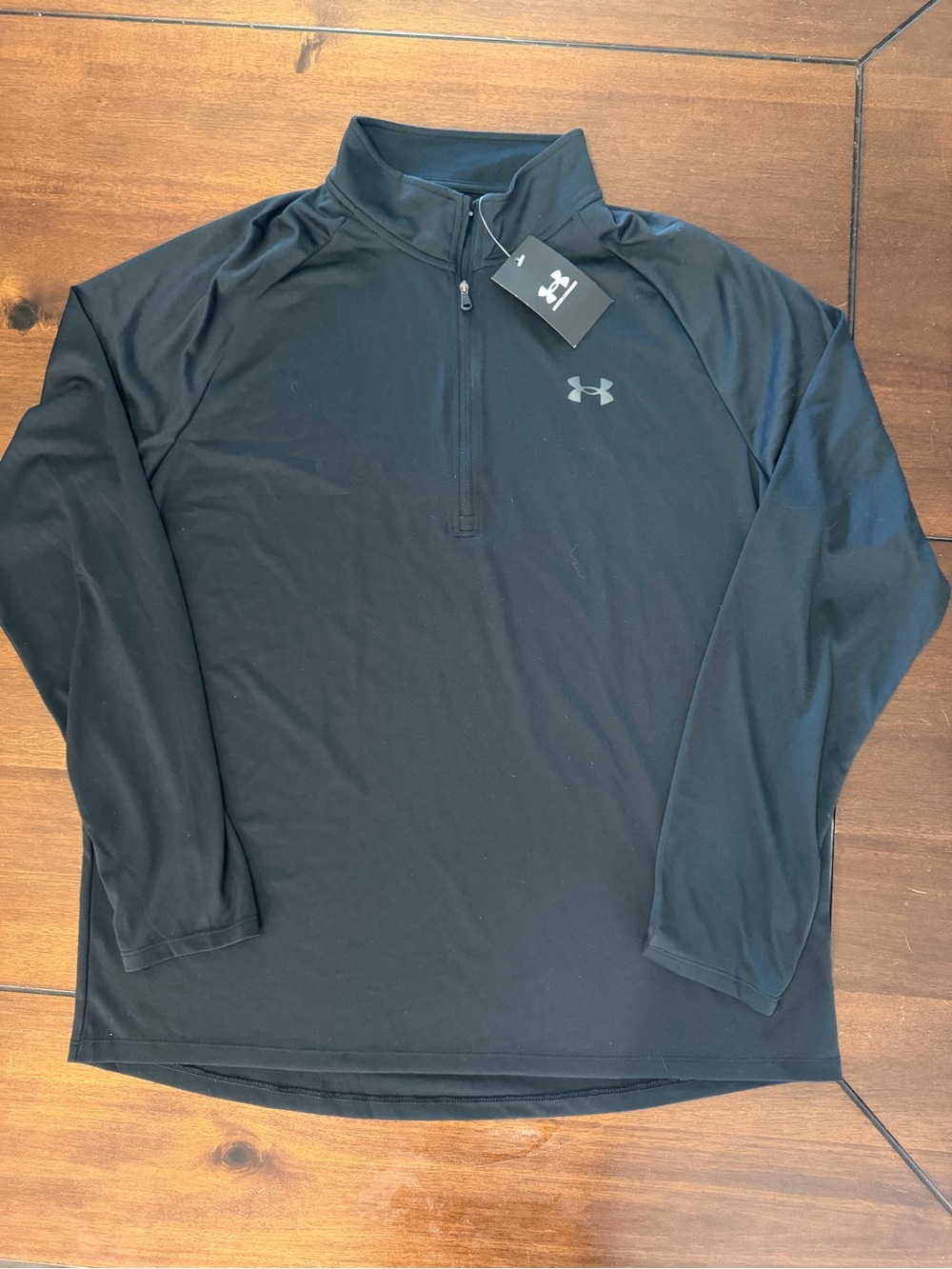 Under Armour Black Men’s 1/4 Zip Performance Pullover NWT